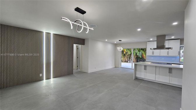 Interior, Kitchen, Pendant Lights, Recessed Lighting