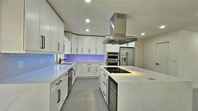 Interior, Kitchen, Recessed Lighting, Stainless Steel Appliances