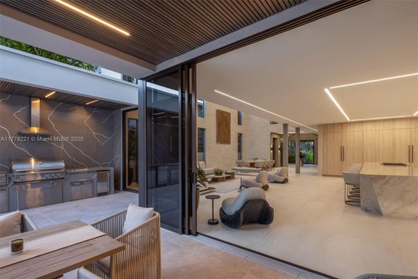 Interior, Marble Walls, Recessed Lighting