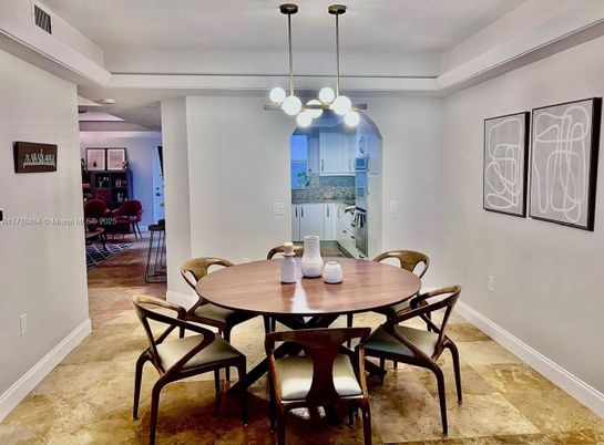 Dining room, Interior, Pendant Lights