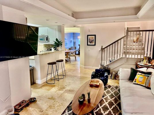 Dining room, Interior, Kitchen, Living room, Recessed Lighting
