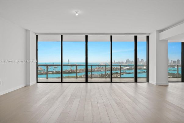 Empty room, Interior, Water, Wood Texture Flooring