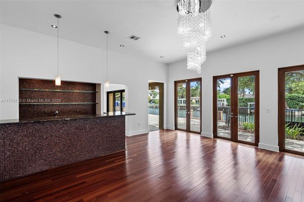 Chandelier, Interior, Pendant Lights, Recessed Lighting, Wood Texture Flooring