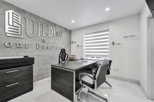Interior, Recessed Lighting, Stone Walls