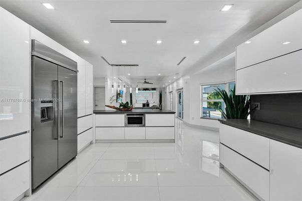 Interior, Kitchen, Recessed Lighting, Stainless Steel Appliances