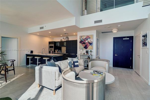Interior, Kitchen, Living room, Recessed Lighting