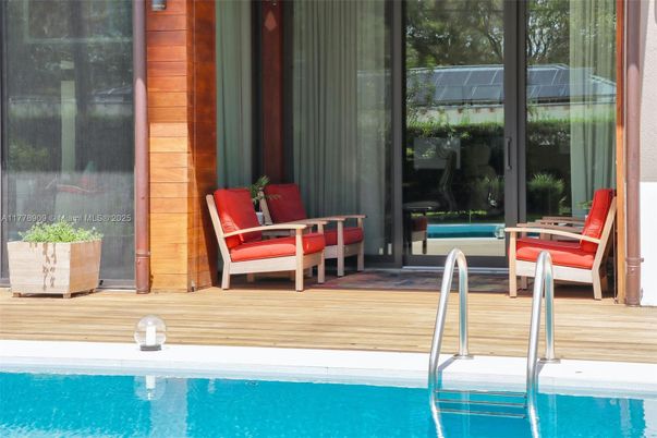 Interior, Pool, Wood Texture Flooring