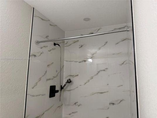 Bathroom, Glass Shower, Interior, Marble Walls