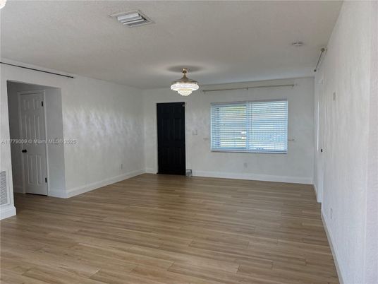 Chandelier, Empty room, Interior, Wood Texture Flooring