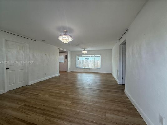 Chandelier, Empty room, Interior, Wood Texture Flooring