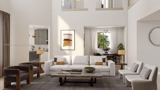 Dining room, Interior, Living room, Pendant Lights