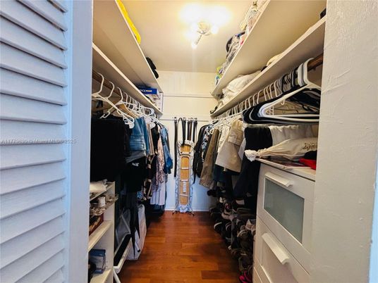 Interior, Walk-in Closets, Wood Texture Flooring