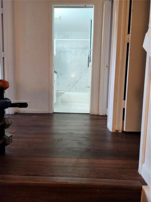 Interior, Marble Walls, Wood Texture Flooring