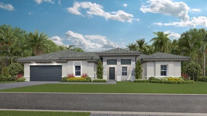 Attached, Exterior, Facade, Mediterranean