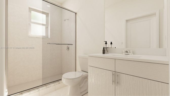 Bathroom, Glass Shower, Interior