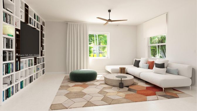 Interior, Living room