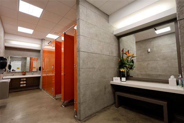 Interior, Recessed Lighting, Stone Walls