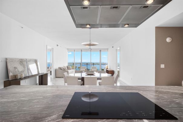 Dining room, Interior, Living room, Pendant Lights, Water