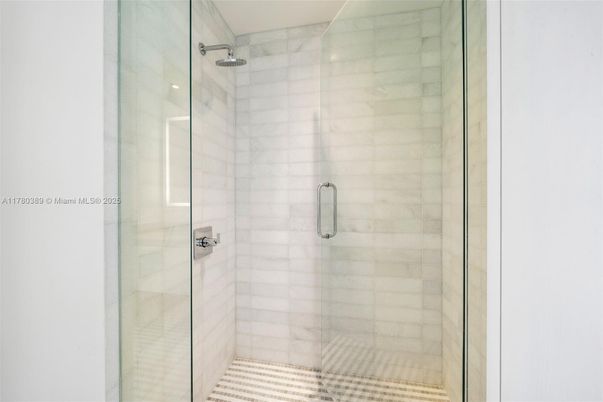Bathroom, Glass Shower, Interior