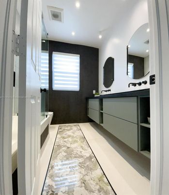 Interior, Marble, Recessed Lighting