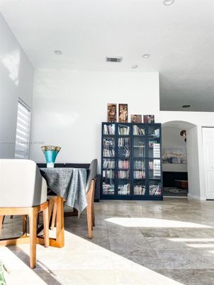 Dining room, Interior, Recessed Lighting