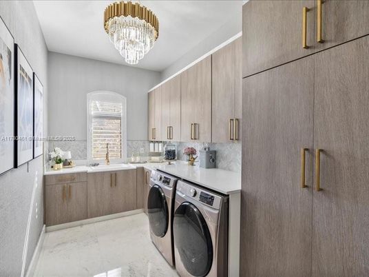 Chandelier, Interior, Marble, Washer