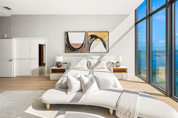 Bedroom, Interior, Water, Wood Texture Flooring