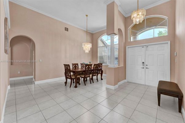 Chandelier, Dining room, Interior
