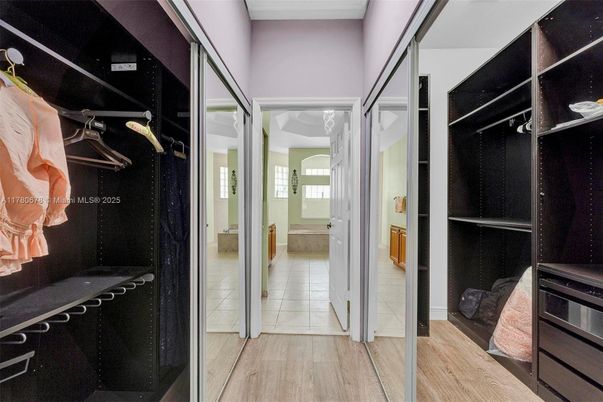 Interior, Walk-in Closets, Wood Texture Flooring