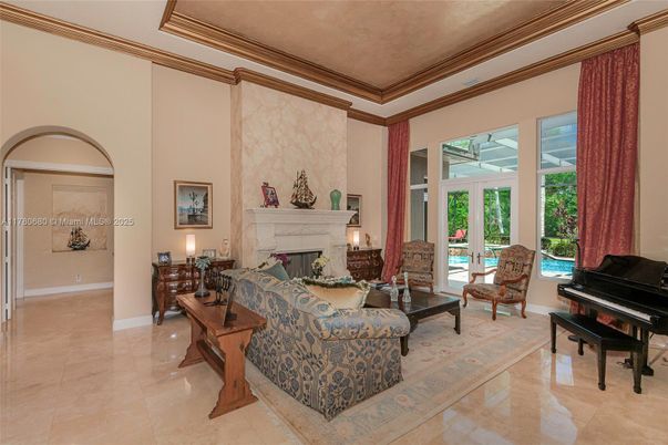 Fireplace, Interior, Living room, Piano