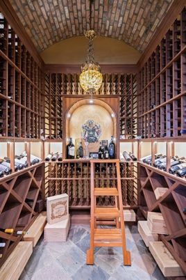 Interior, Pendant Lights, Wine Storage