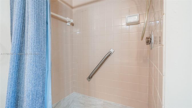 Bathroom, Glass Shower, Interior, Marble