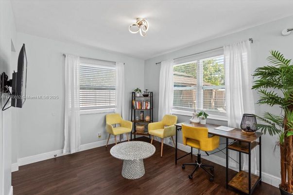 Home Office, Interior, Wood Texture Flooring