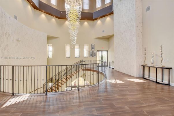 Chandelier, Interior, Recessed Lighting, Wood Texture Flooring