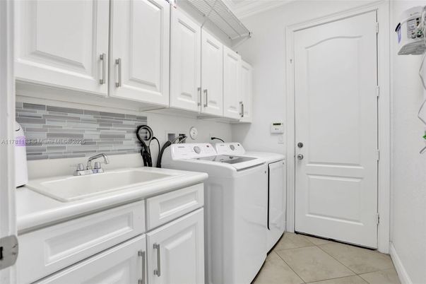 Interior, Washer