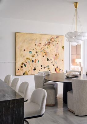 Dining room, Interior, Pendant Lights