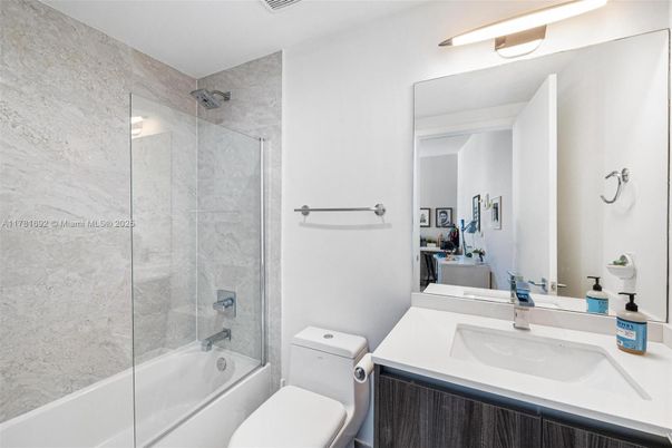 Bathroom, Glass Shower, Interior