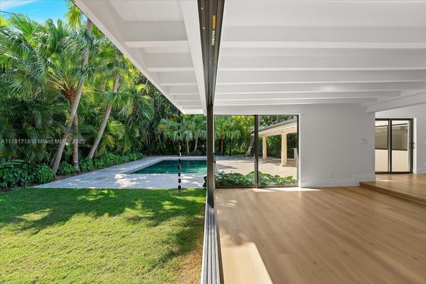 Exterior, Pool, Wood Texture Flooring