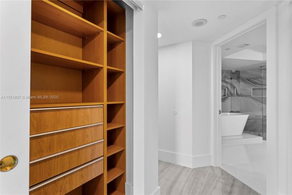 Interior, Recessed Lighting, Walk-in Closets, Wood Texture Flooring