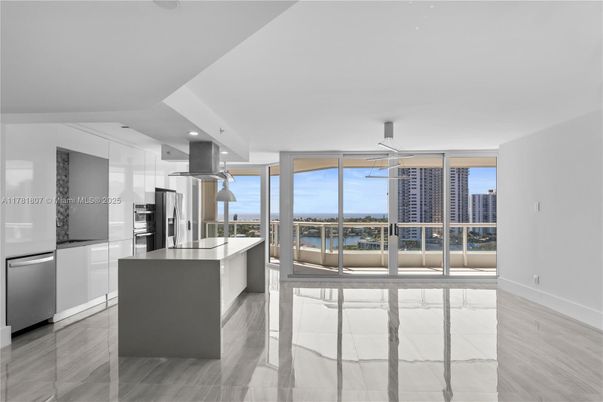 Interior, Kitchen, Recessed Lighting, Stainless Steel Appliances, Water