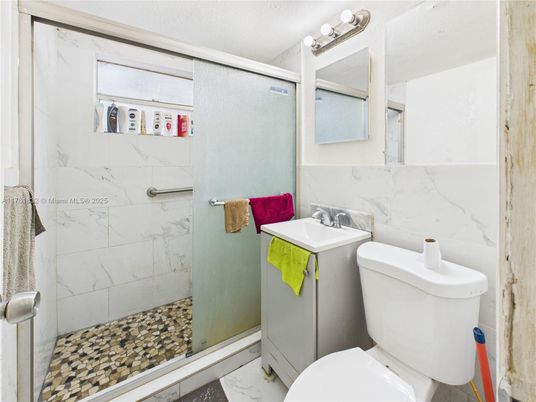 Bathroom, Glass Shower, Interior, Marble, Marble Walls