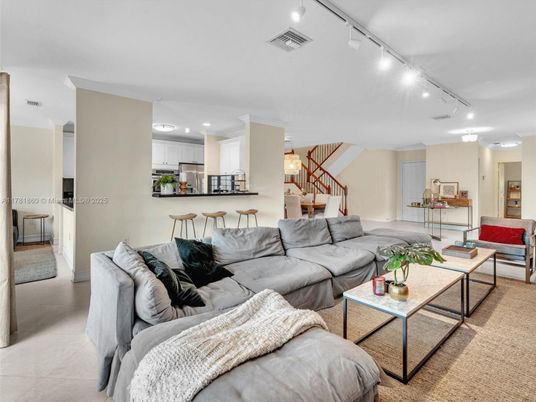 Interior, Kitchen, Living room, Recessed Lighting, Stainless Steel Appliances