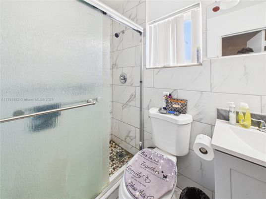 Bathroom, Glass Shower, Interior, Marble Walls