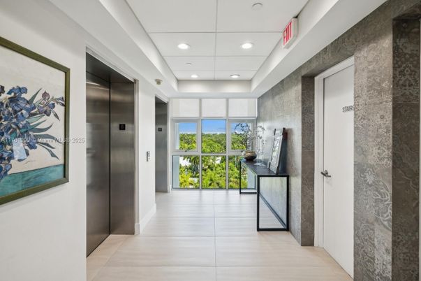 Elevator, Interior, Recessed Lighting