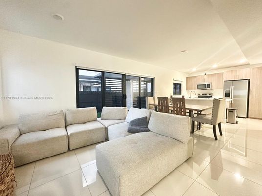 Dining room, Interior, Kitchen, Living room, Recessed Lighting, Stainless Steel Appliances