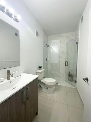 Bathroom, Glass Shower, Interior, Marble Walls