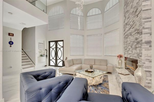 Fireplace, Interior, Living room, Stone Walls