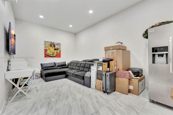 Interior, Living room, Marble, Recessed Lighting