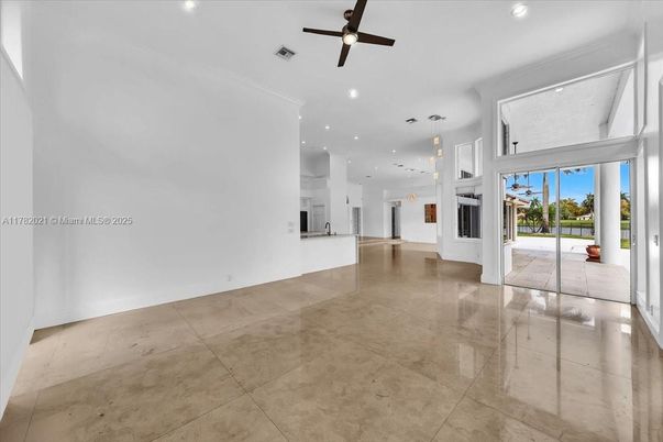 Empty room, Interior, Kitchen, Pendant Lights, Recessed Lighting