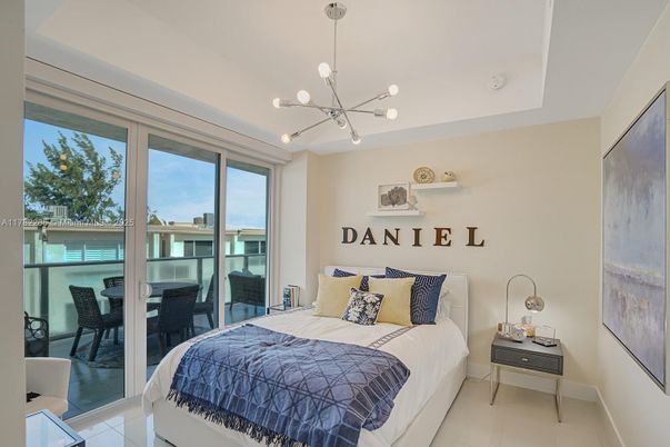 Bedroom, Interior, Pendant Lights
